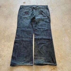 Baggy Bootcut Rock Republic Affliction Styl Y2K Biker Vintage Denim Jeans 40x30